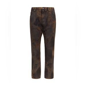 Forever 21 | Gold Metallic Jeans